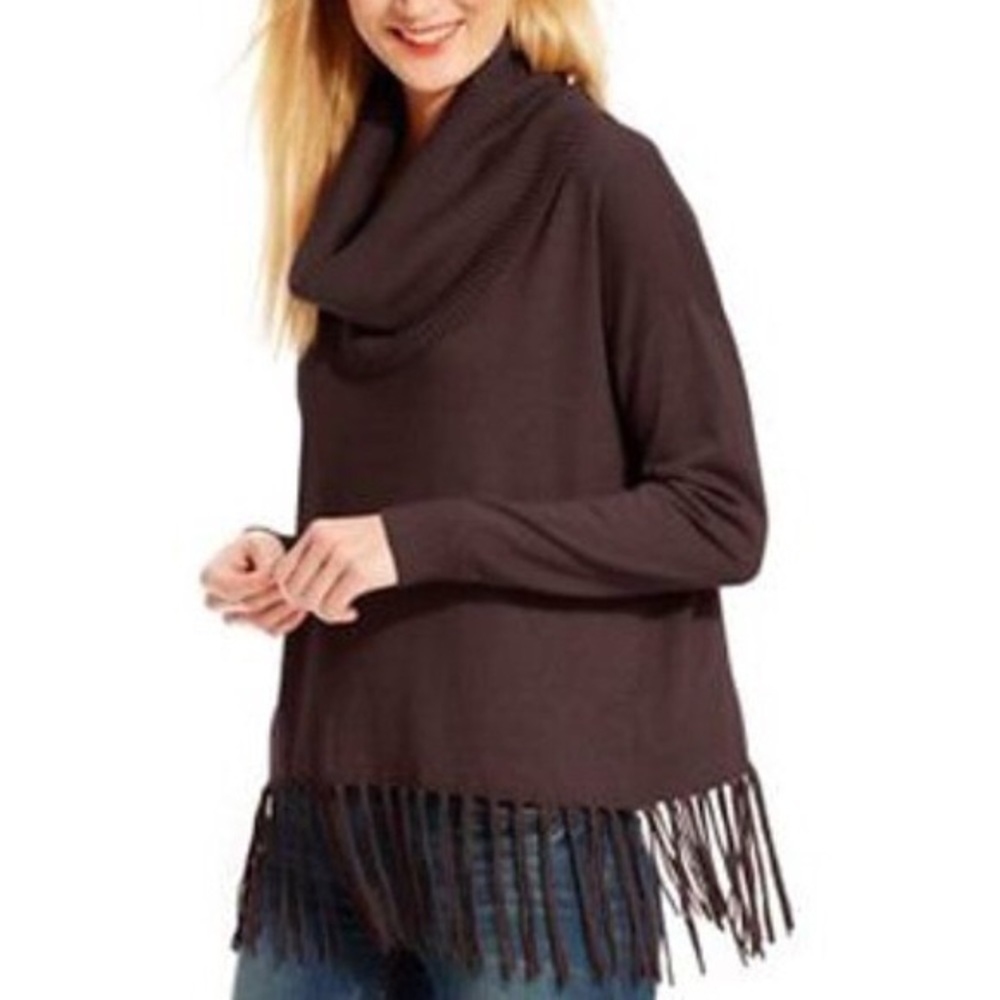 MICHAEL Michael Kors Turtle Neck Sweater in Coco